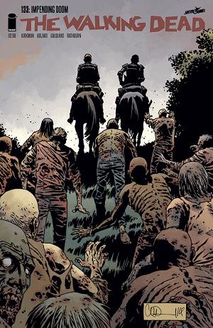 Walking Dead #133  cover