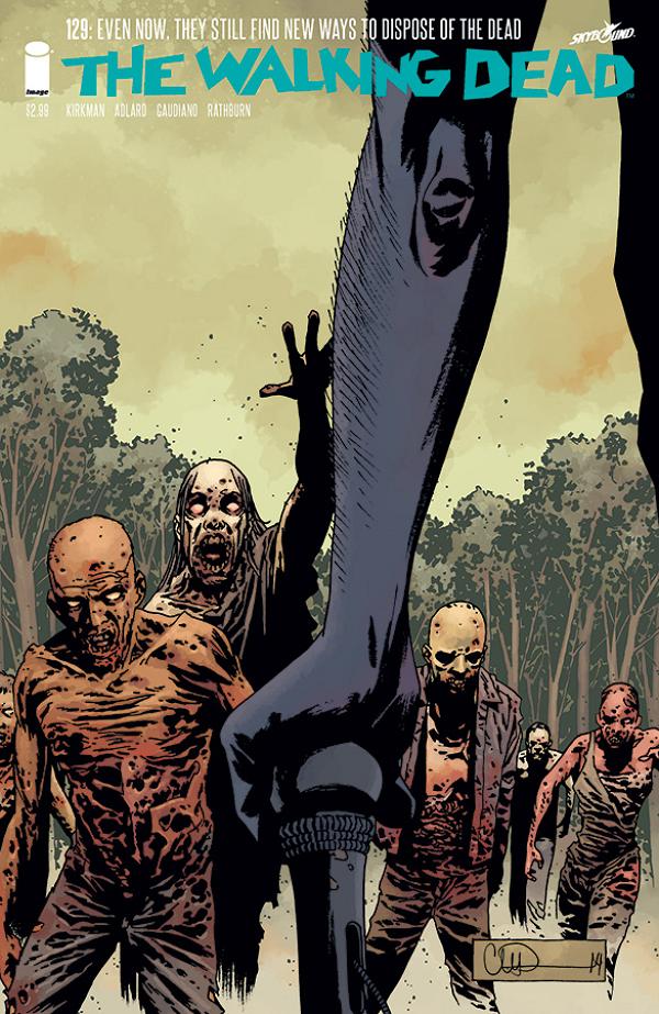 Walking Dead #129  cover