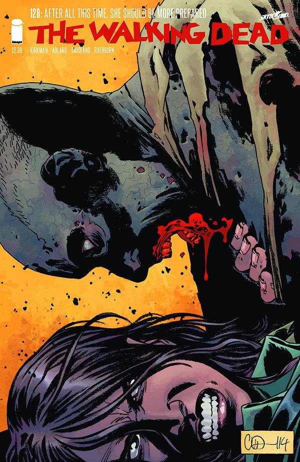 Walking Dead #128  cover