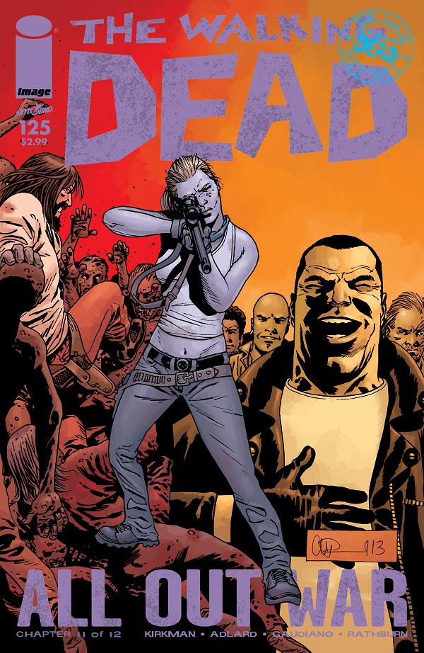 Walking Dead #125  cover