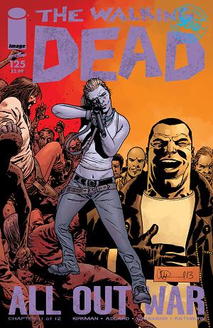 Walking Dead #125  cover