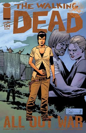 Walking Dead #124  cover
