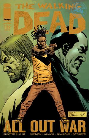 Walking Dead #122  cover