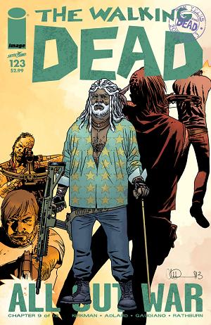 Walking Dead #123  cover