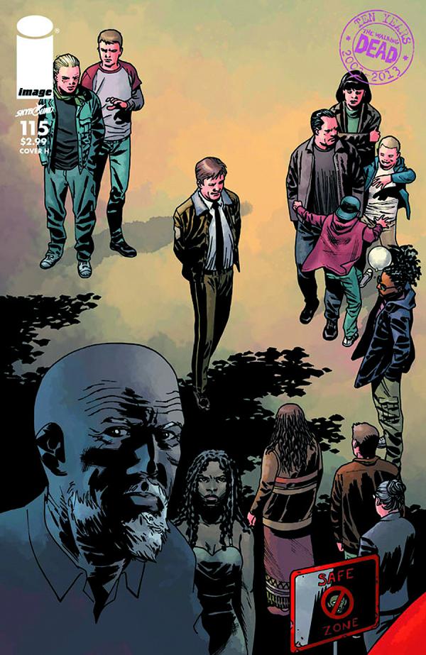 Walking Dead #115 CVR H (MR) cover