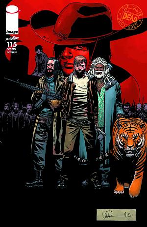 Walking Dead #115 CVR K (MR) cover