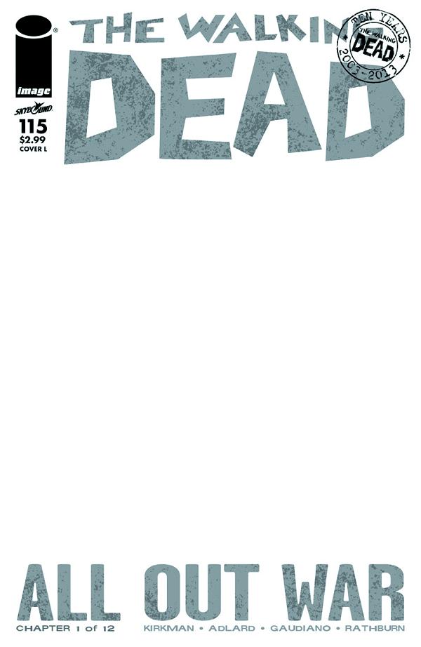 Walking Dead #115 variant cover