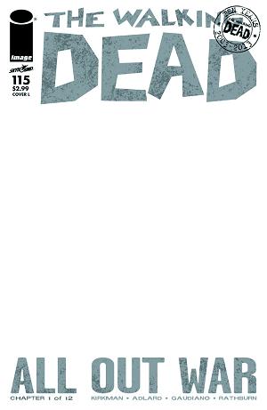 Walking Dead #115 CVR L BLANK (MR) cover