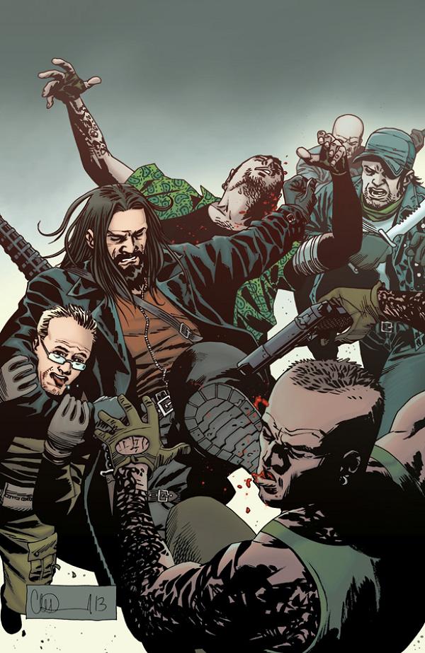Walking Dead #114  cover