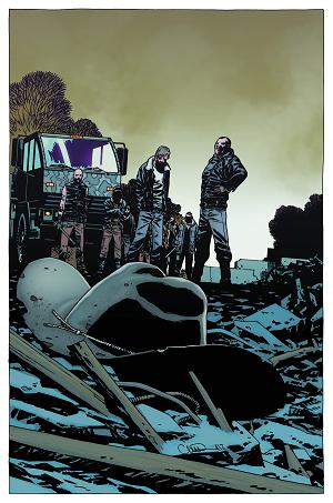 Walking Dead #107  cover
