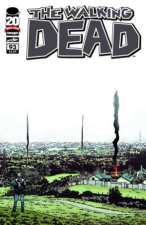 Walking Dead #93  cover