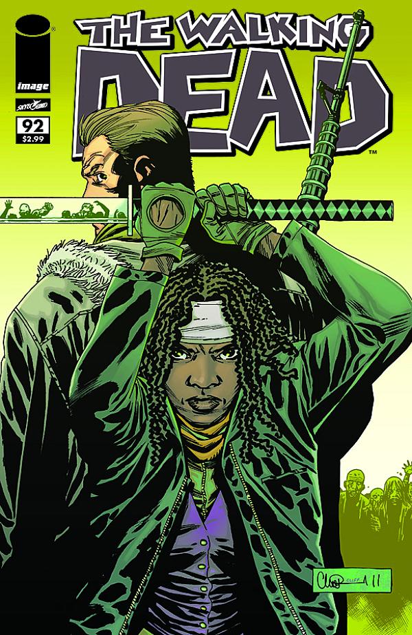 Walking Dead #92  cover