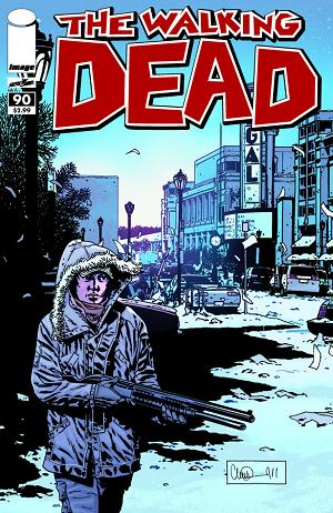 Walking Dead #90  cover