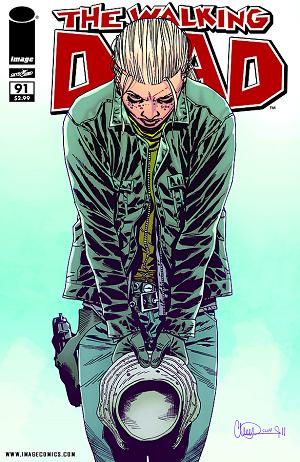 Walking Dead #91  cover