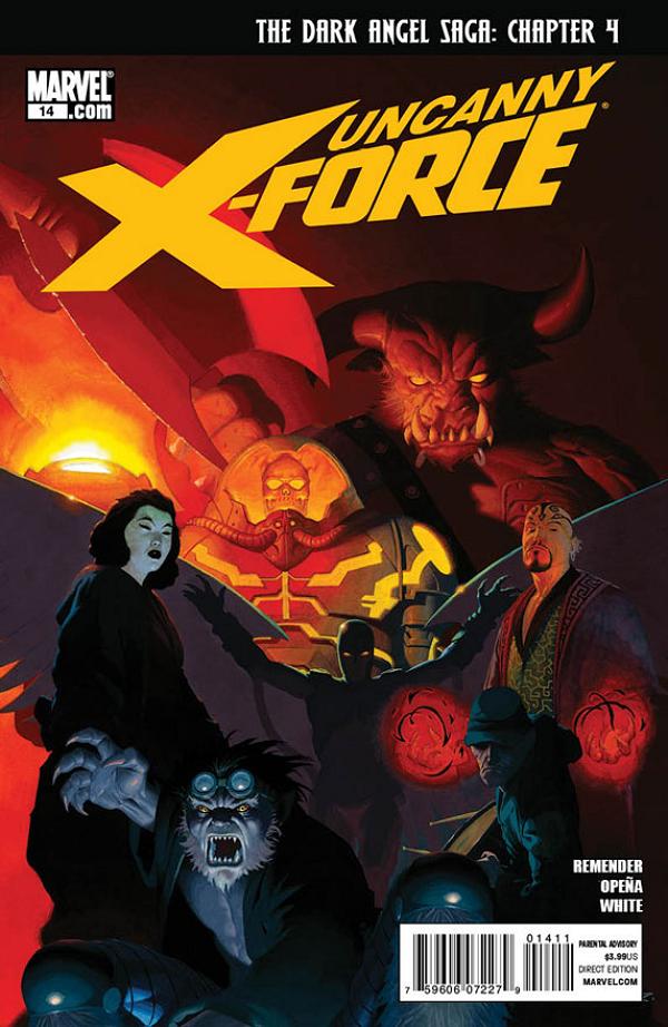 Uncanny X-Force #14  cover