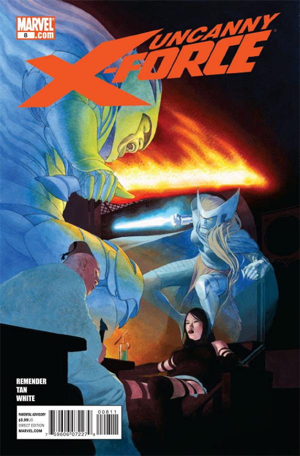 Uncanny X-Force #8  cover