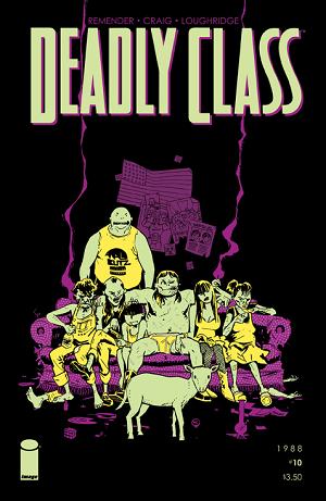 Deadly Class #10  cover