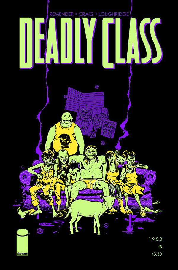 Deadly Class #8  cover