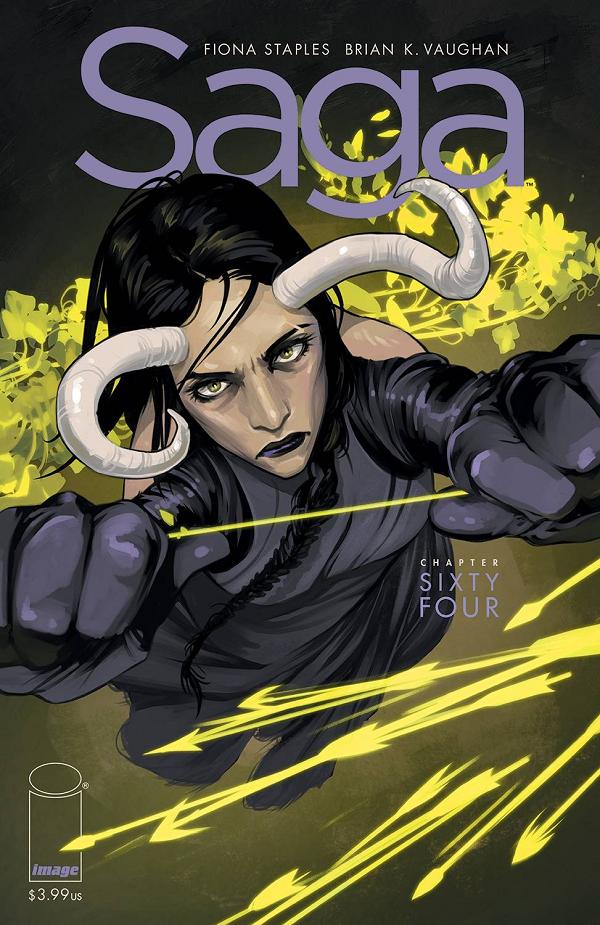 Saga #64  cover