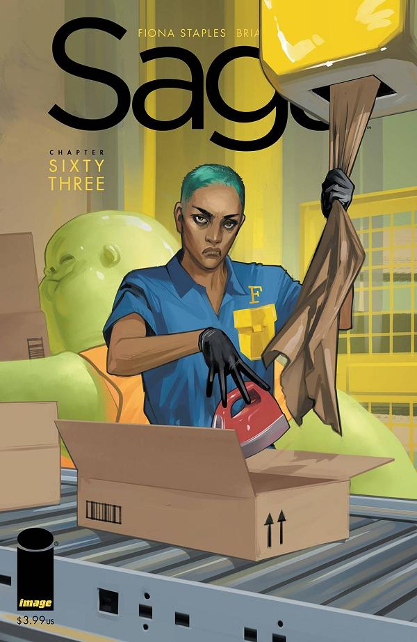 Saga #63  cover