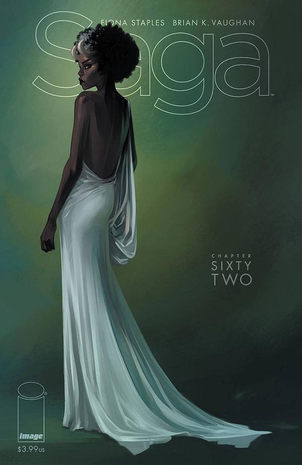Saga #62  cover