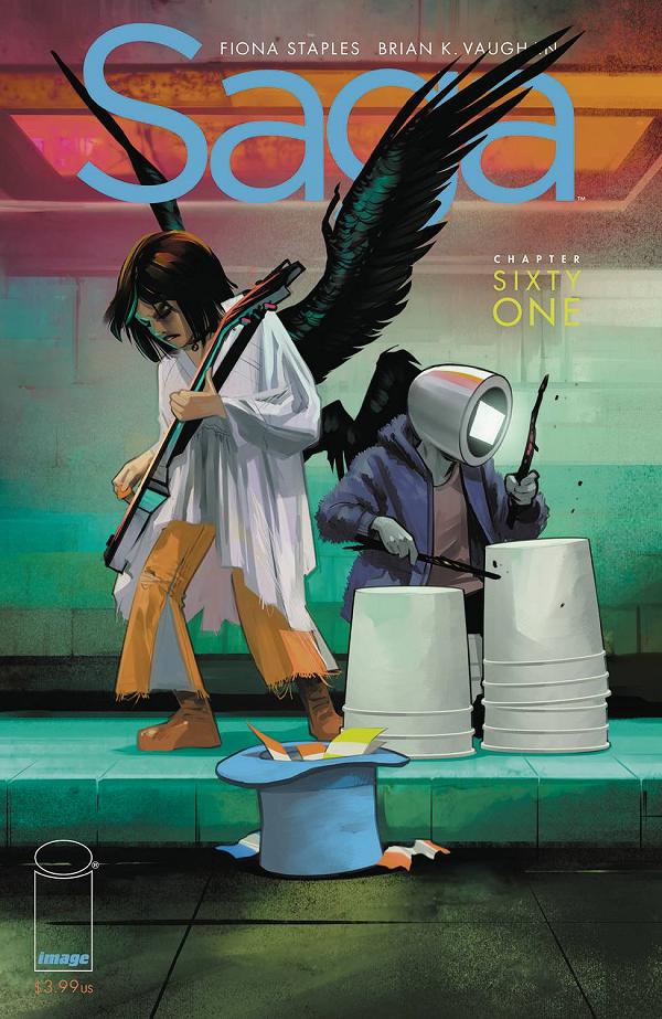 Saga #61  cover