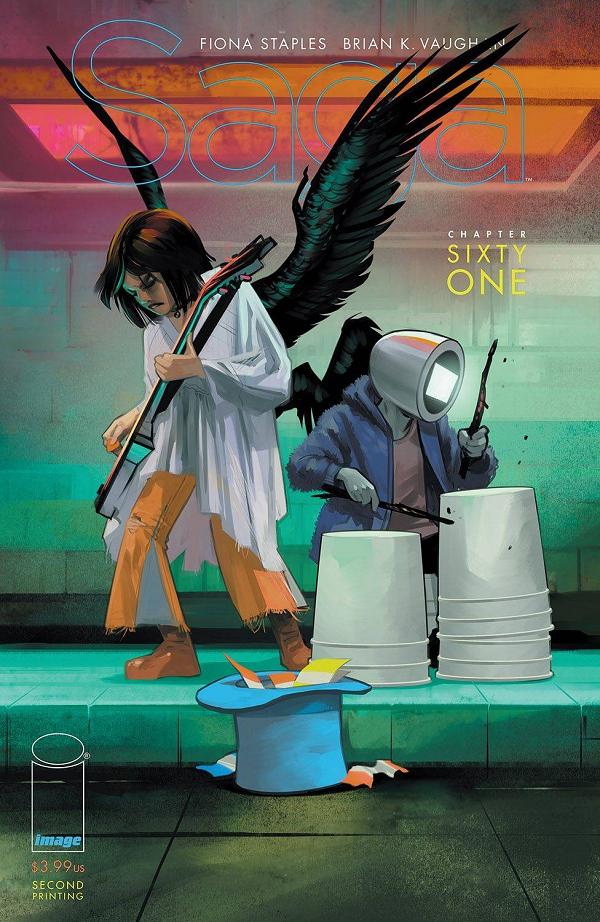 Saga #61  cover