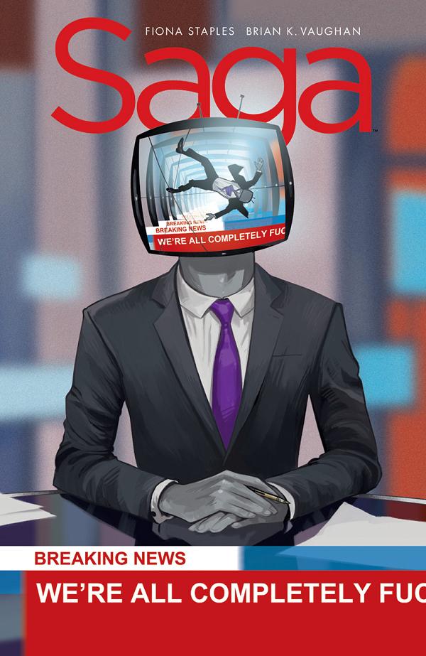 Saga #49  cover