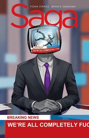 Saga #49  cover