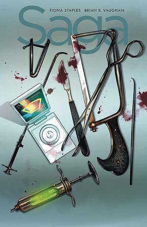 Saga #46  cover