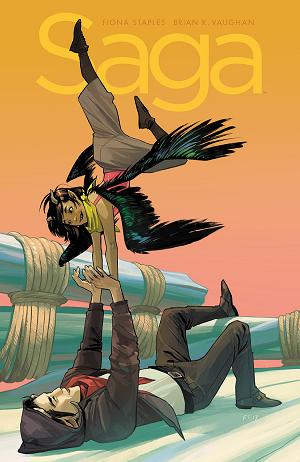 Saga #44  cover