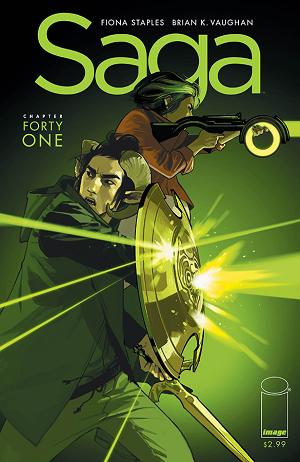 Saga #41  cover
