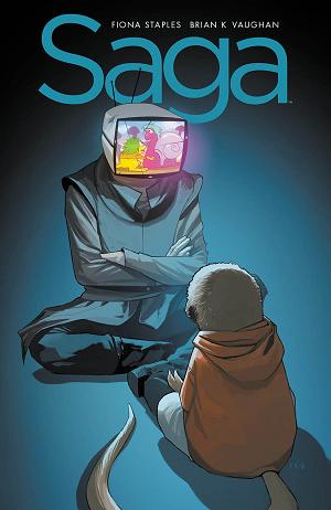 Saga #40  cover
