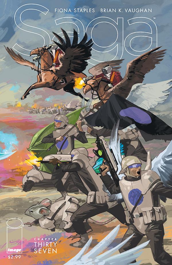 Saga #37 cover