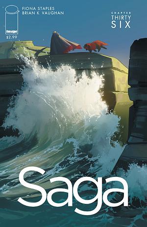 Saga #36  cover