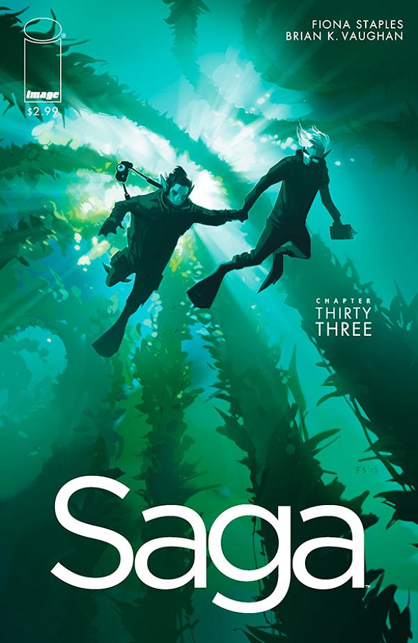 Saga #33  cover