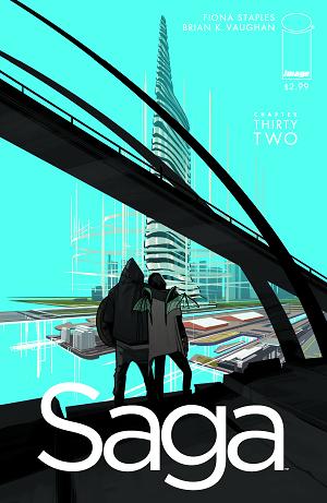 Saga #32  cover