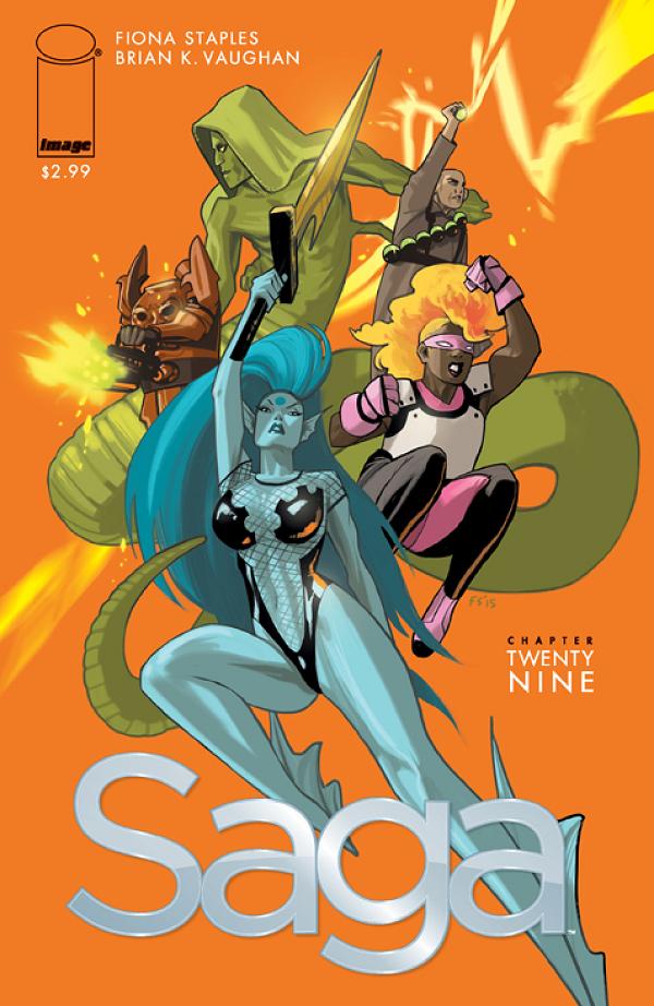 Saga #29  cover