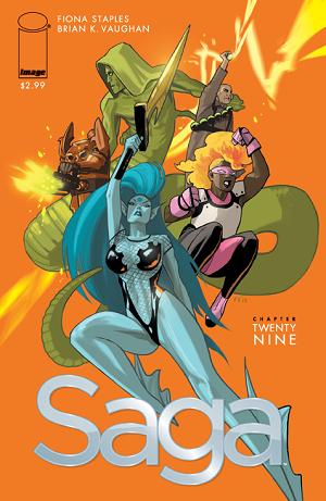 Saga #29  cover