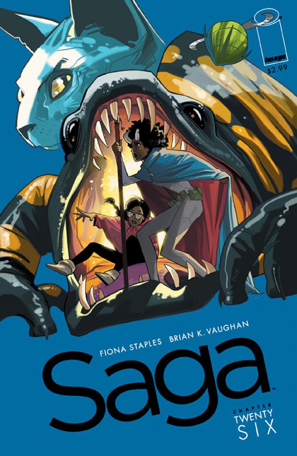 Saga #26  cover