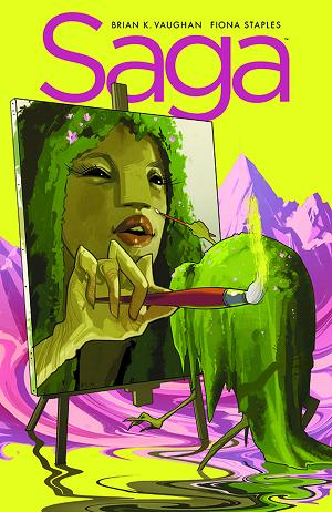 Saga #23  cover