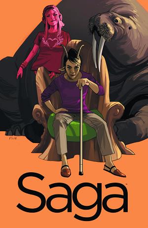 Saga #22  cover