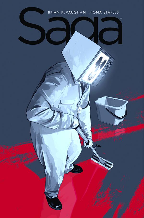 Saga #21  cover