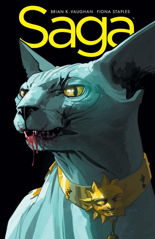 Saga #18  cover