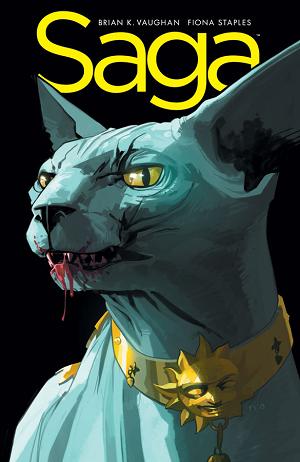 Saga #18  cover