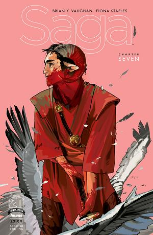 Saga #7 cover