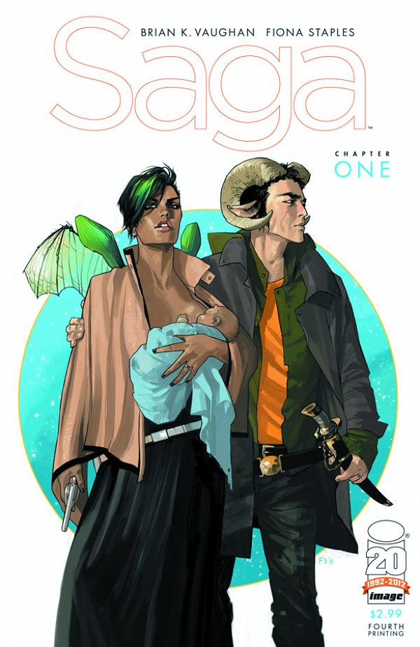 Saga #1  cover