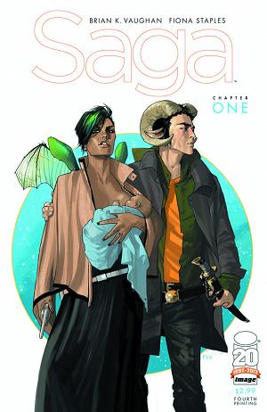 Saga #1  cover