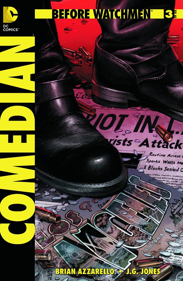Before Watchmen Comedian #3  cover
