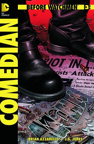 Before Watchmen Comedian #3 cover